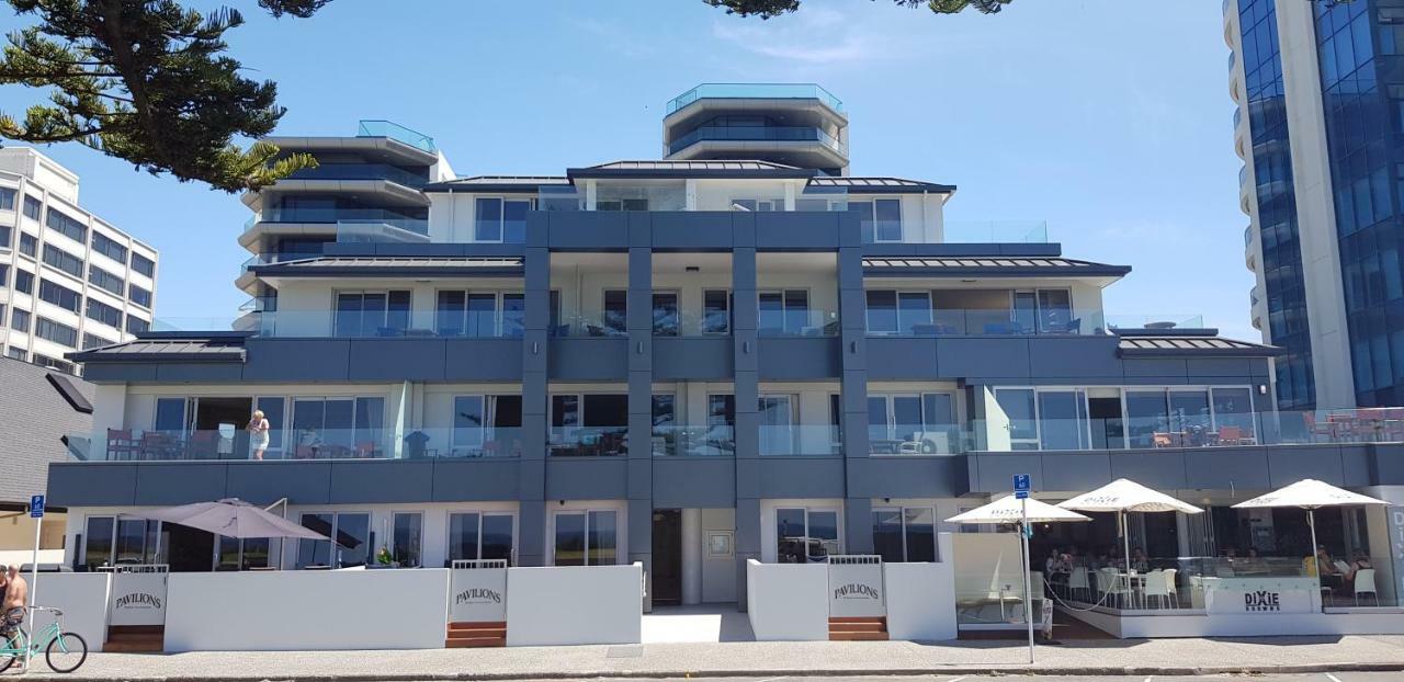 Pavilion Beachfront Apartments Mount Maunganui Exteriör bild