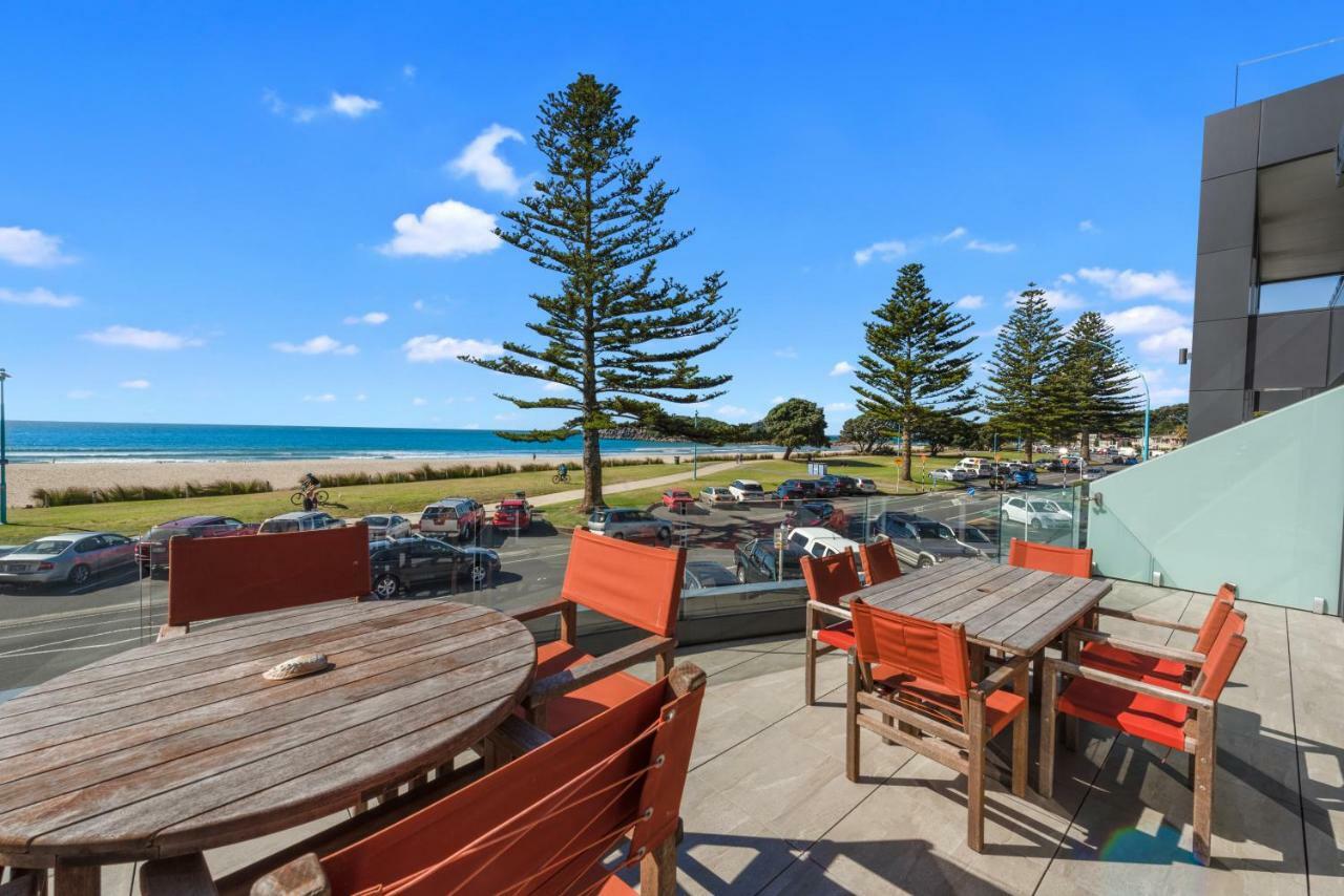 Pavilion Beachfront Apartments Mount Maunganui Exteriör bild