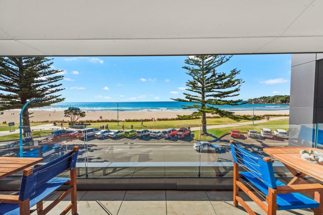 Pavilion Beachfront Apartments Mount Maunganui Exteriör bild