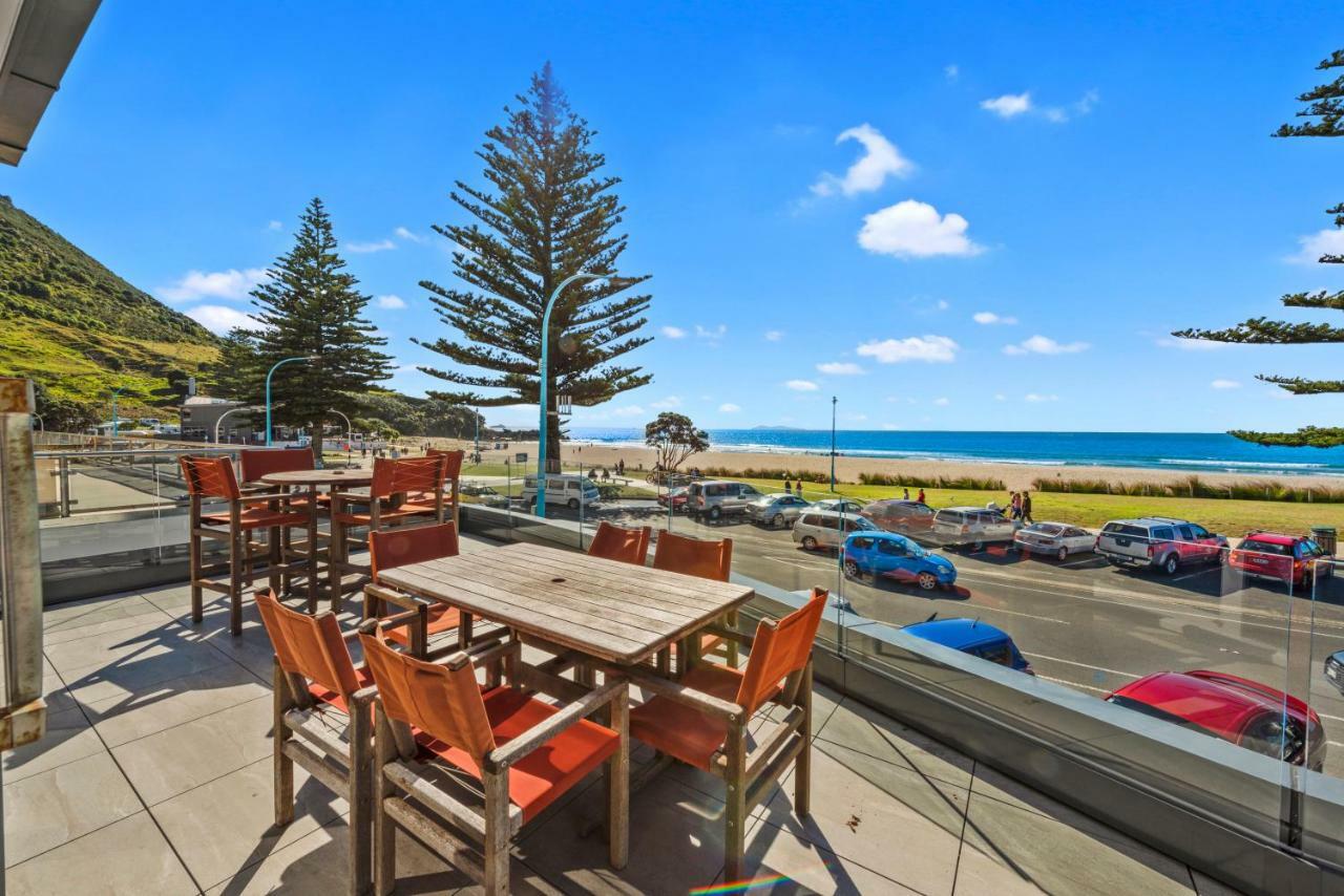 Pavilion Beachfront Apartments Mount Maunganui Exteriör bild