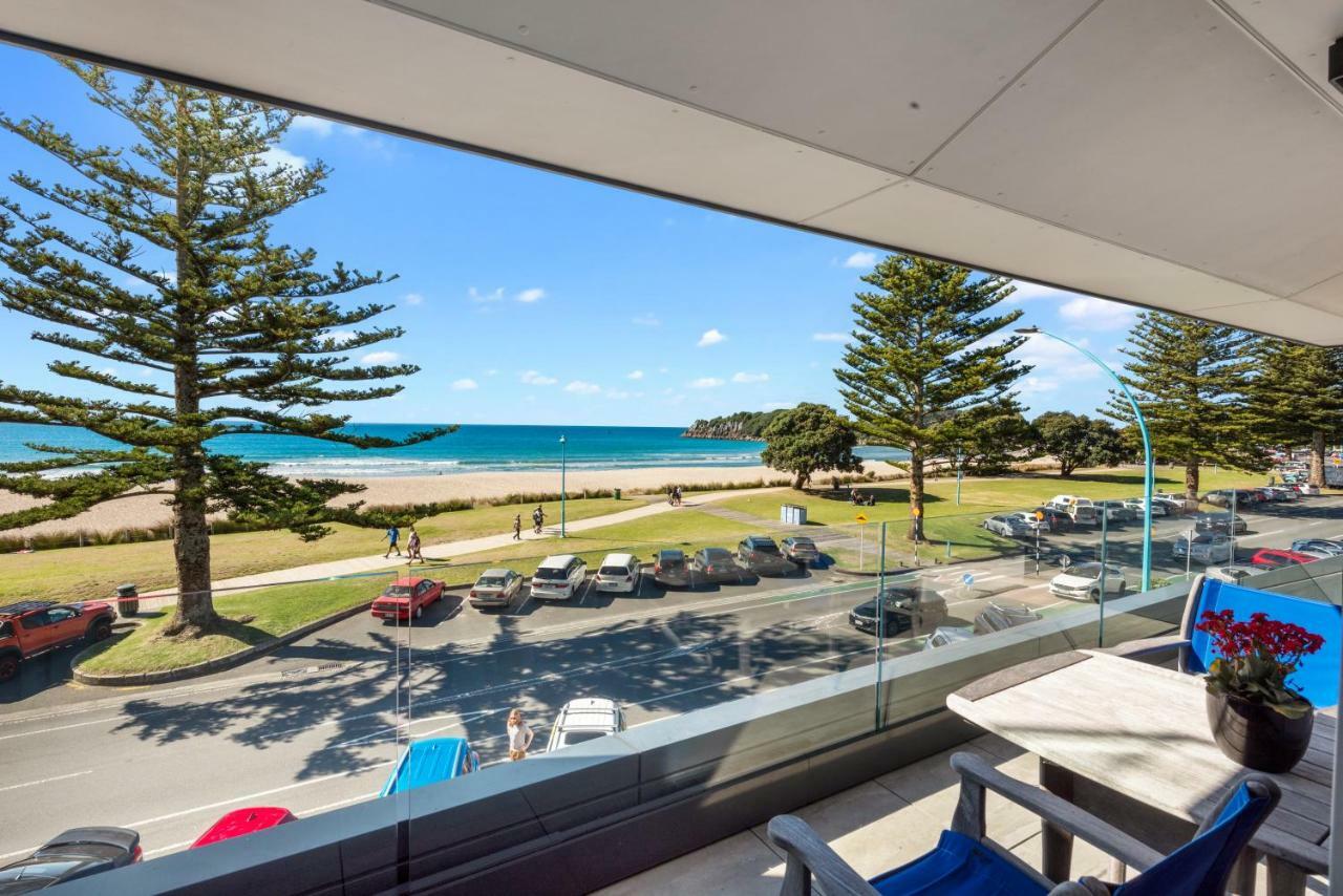 Pavilion Beachfront Apartments Mount Maunganui Exteriör bild