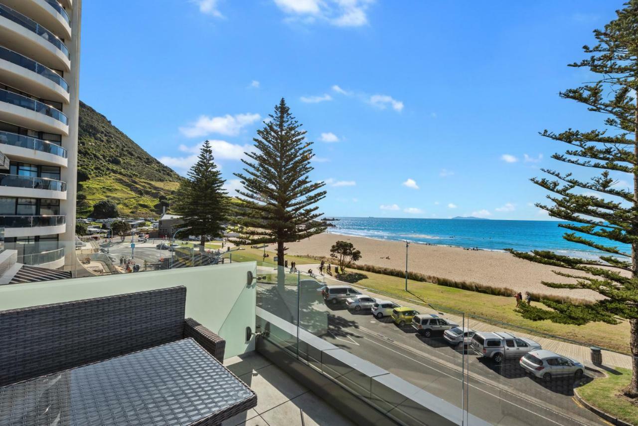 Pavilion Beachfront Apartments Mount Maunganui Exteriör bild